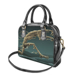 Running Mummy Print Shoulder Handbag