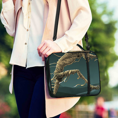 Running Mummy Print Shoulder Strap Bible Bag