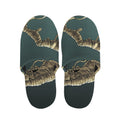 Running Mummy Print Slippers
