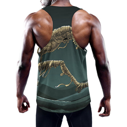 Running Mummy Print Training Tank Top
