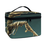 Running Mummy Print Travel Makeup Bag
