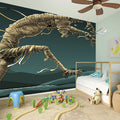 Running Mummy Print Wall Sticker