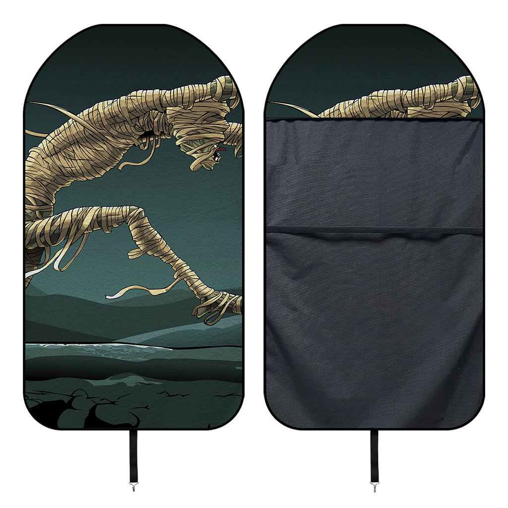 Running Mummy Print Waterproof Car Seat Cover