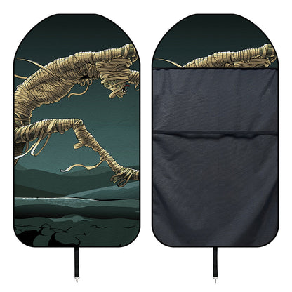 Running Mummy Print Waterproof Car Seat Cover