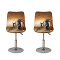 Running Wild Horses Print Bar Stool Covers
