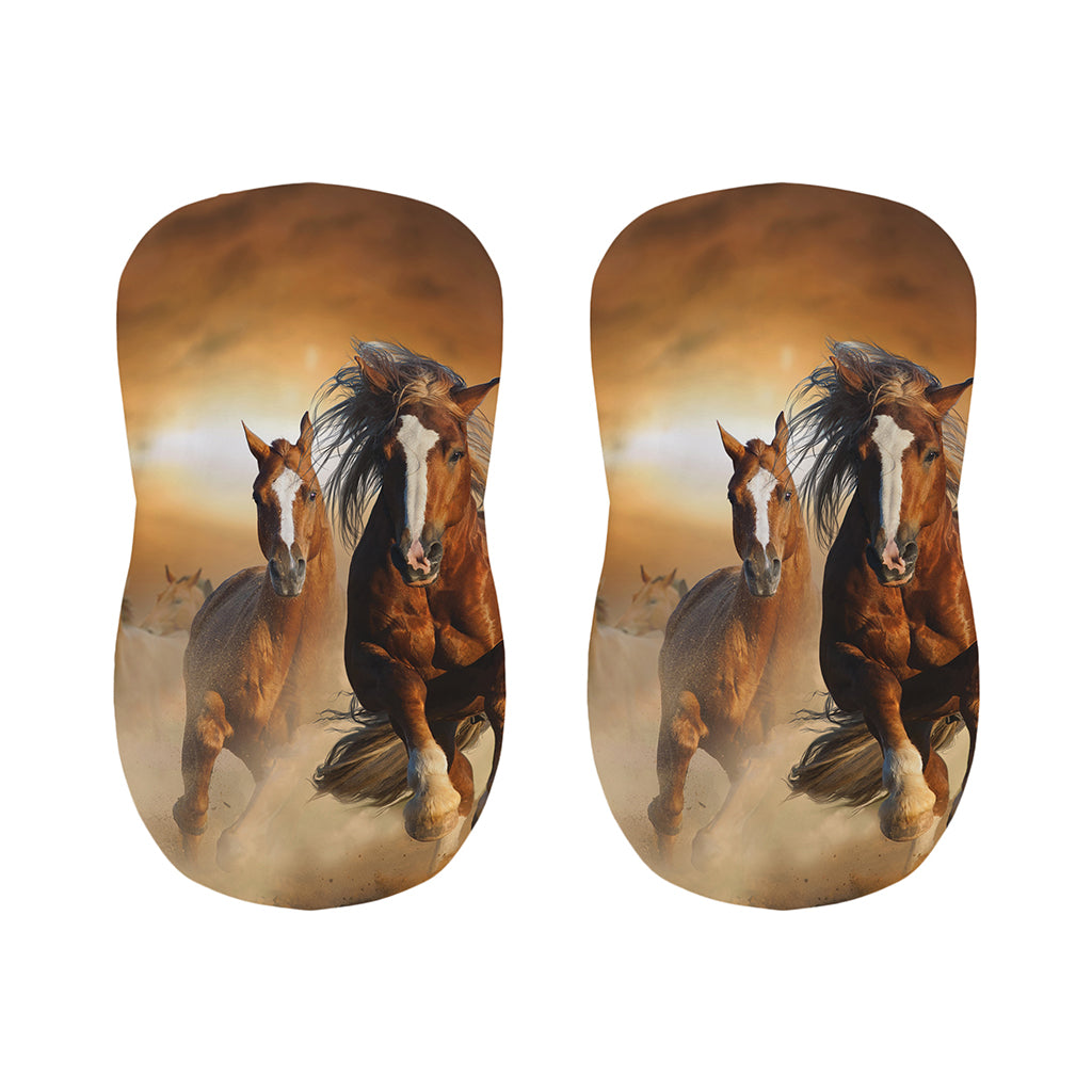Running Wild Horses Print Bar Stool Covers