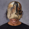 Running Wild Horses Print Baseball Cap