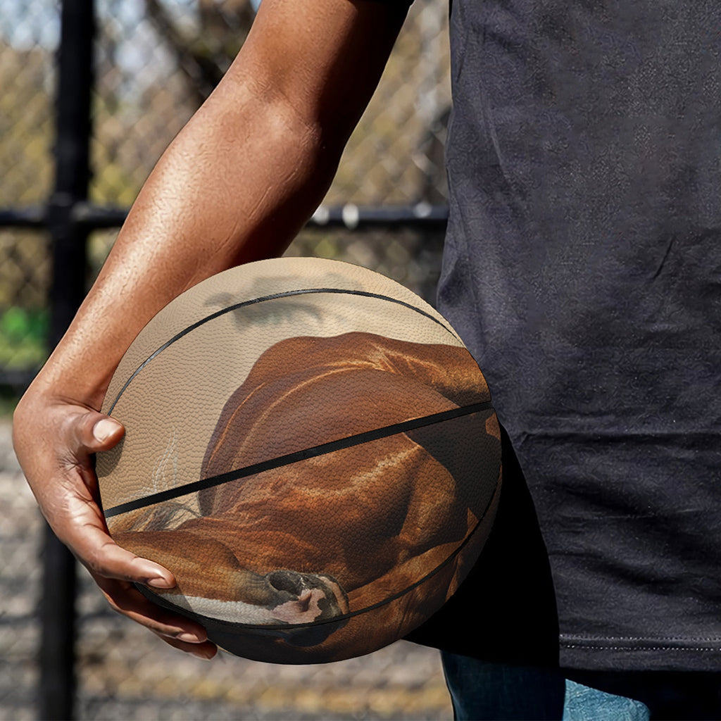 Running Wild Horses Print Basketball