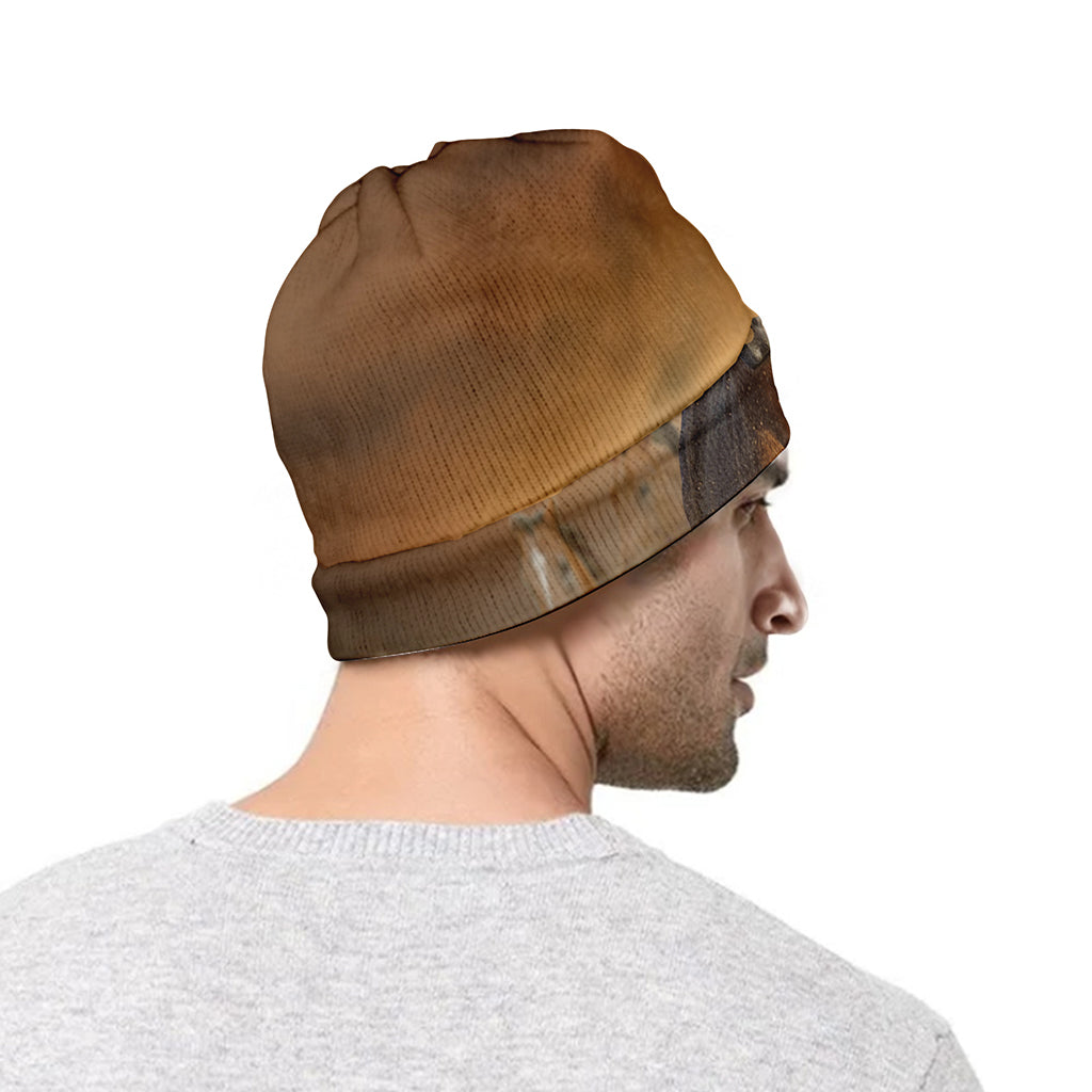 Running Wild Horses Print Beanie