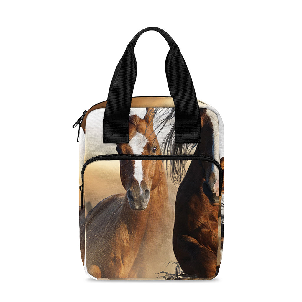 Running Wild Horses Print Bible Tote Bag