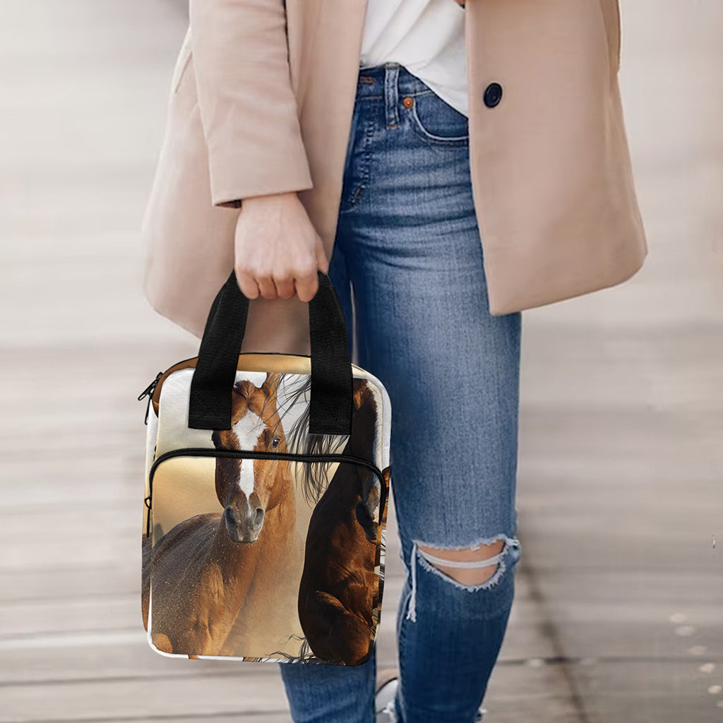 Running Wild Horses Print Bible Tote Bag