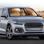 Running Wild Horses Print Car Windshield Sun Shade