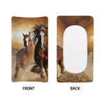 Running Wild Horses Print Changing Pad Cover