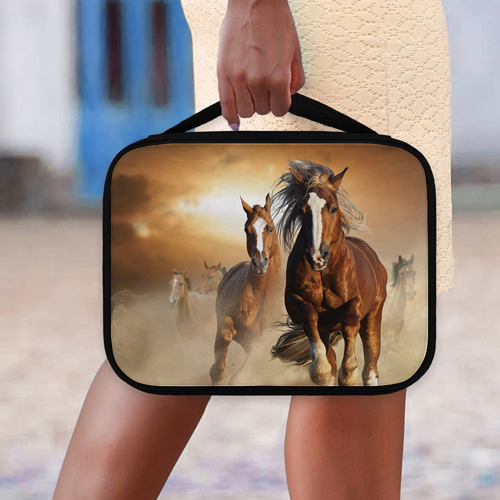 Running Wild Horses Print Classic Bible Case