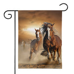 Running Wild Horses Print House Flag