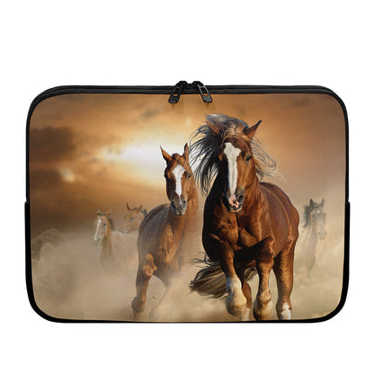 Running Wild Horses Print Laptop Sleeve