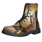 Running Wild Horses Print Backpack