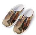 Running Wild Horses Print Mesh Casual Shoes