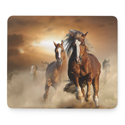 Running Wild Horses Print Mouse Pad