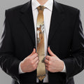 Running Wild Horses Print Necktie