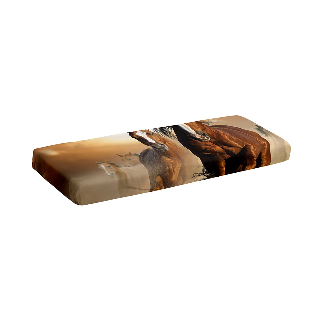 Running Wild Horses Print Piano Keyboard Cover