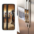 Running Wild Horses Print Refrigerator Handle Covers
