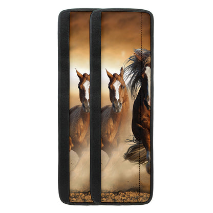 Running Wild Horses Print Refrigerator Handle Covers
