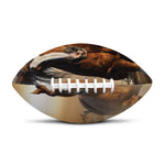 Running Wild Horses Print Rugby Ball