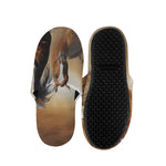 Running Wild Horses Print Slippers