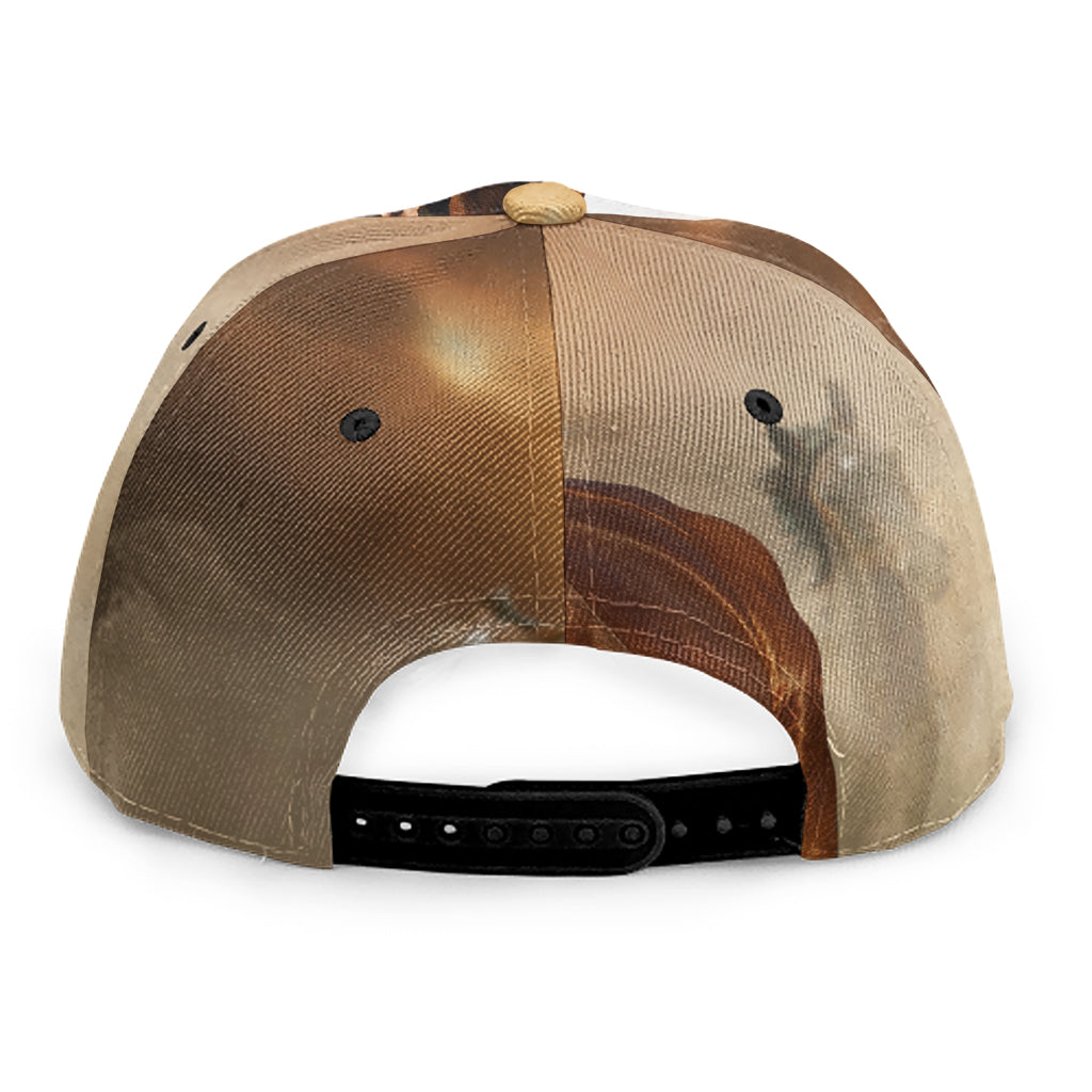 Running Wild Horses Print Snapback Cap