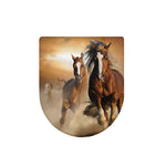 Running Wild Horses Print Toilet Lid Cover