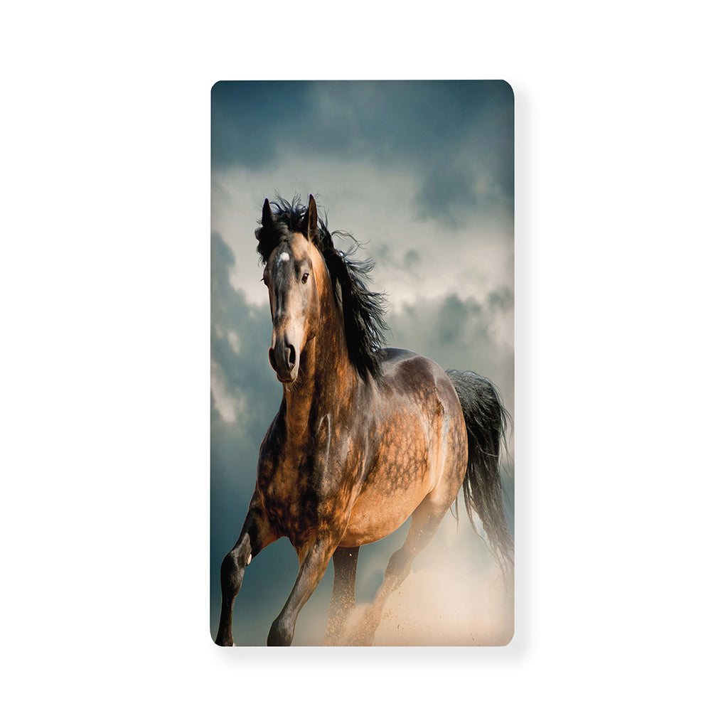 Running Wild Stallion Horse Print Baby Crib Sheet