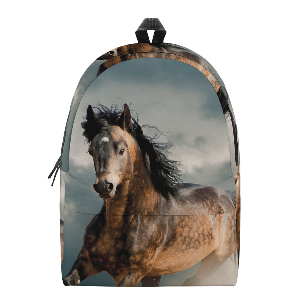 Running Wild Stallion Horse Print Backpack