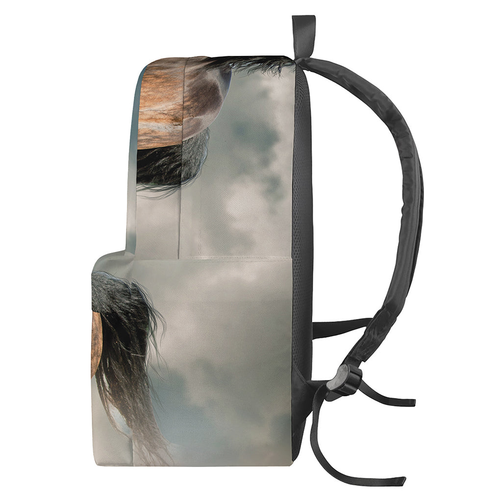 Running Wild Stallion Horse Print Backpack