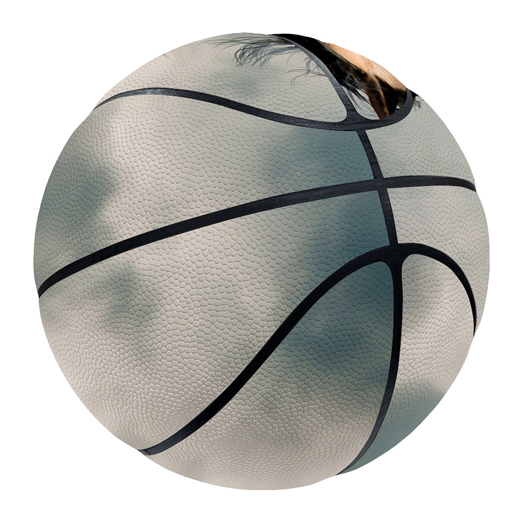 Running Wild Stallion Horse Print Basketball
