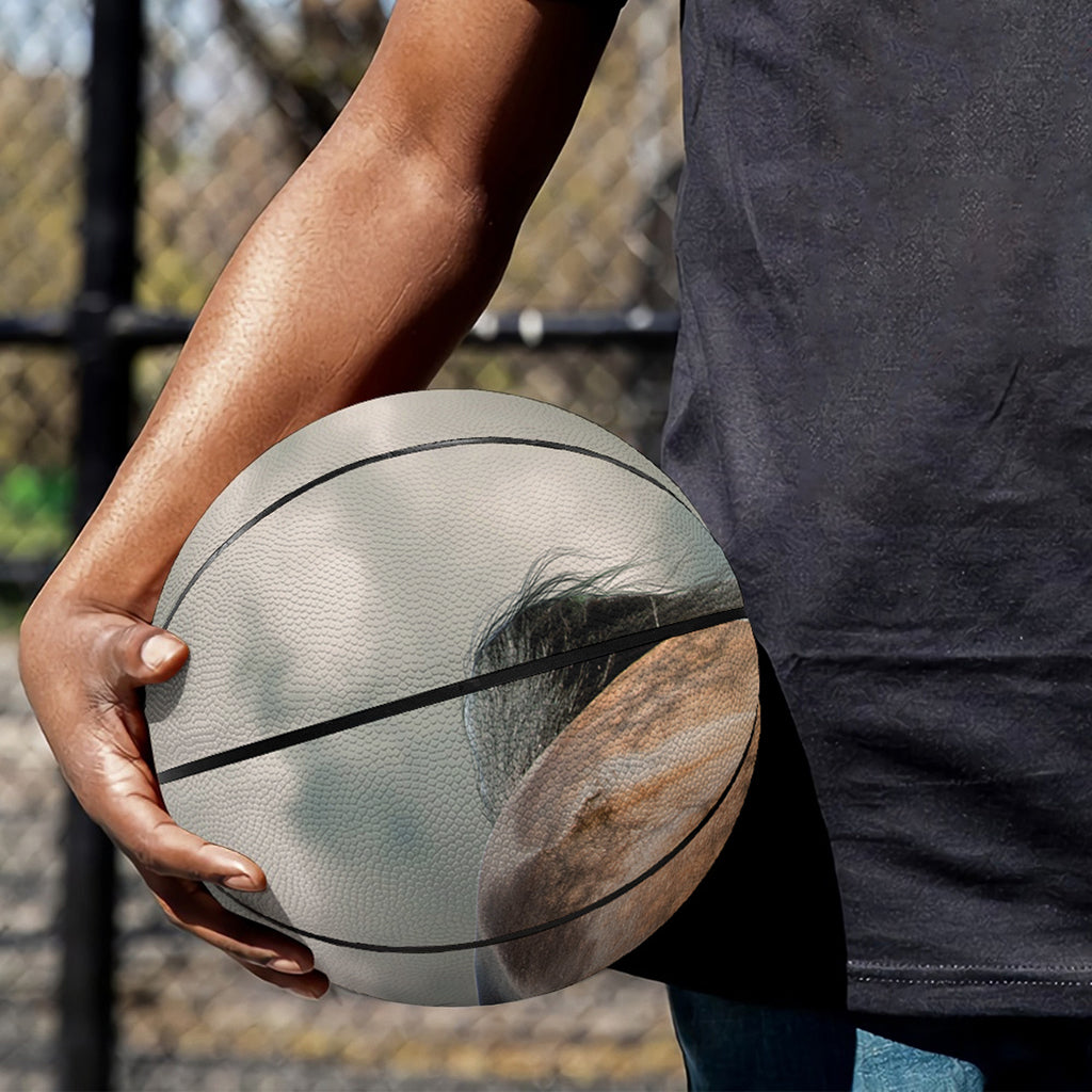 Running Wild Stallion Horse Print Basketball