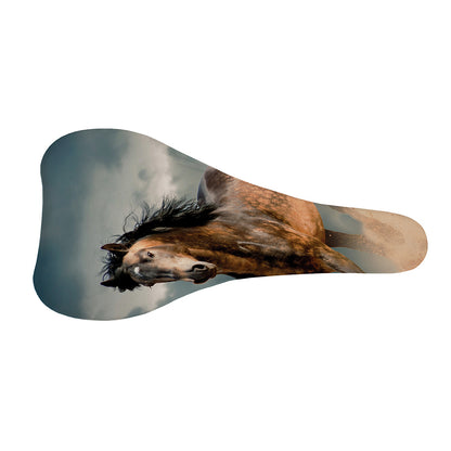 Running Wild Stallion Horse Print Bicycle Seat Cover