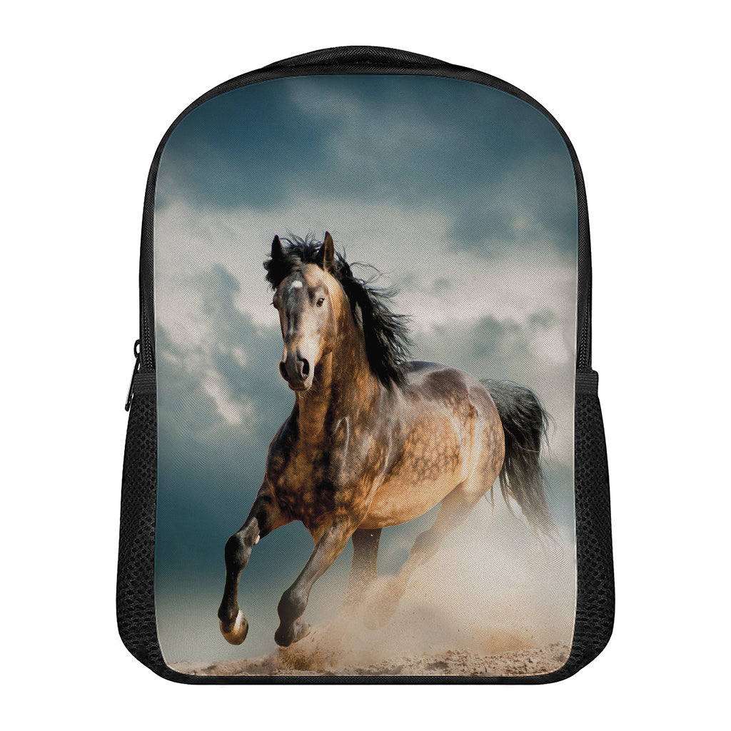 Running Wild Stallion Horse Print Casual Backpack