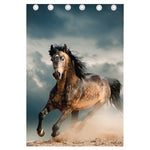 Running Wild Stallion Horse Print Curtain
