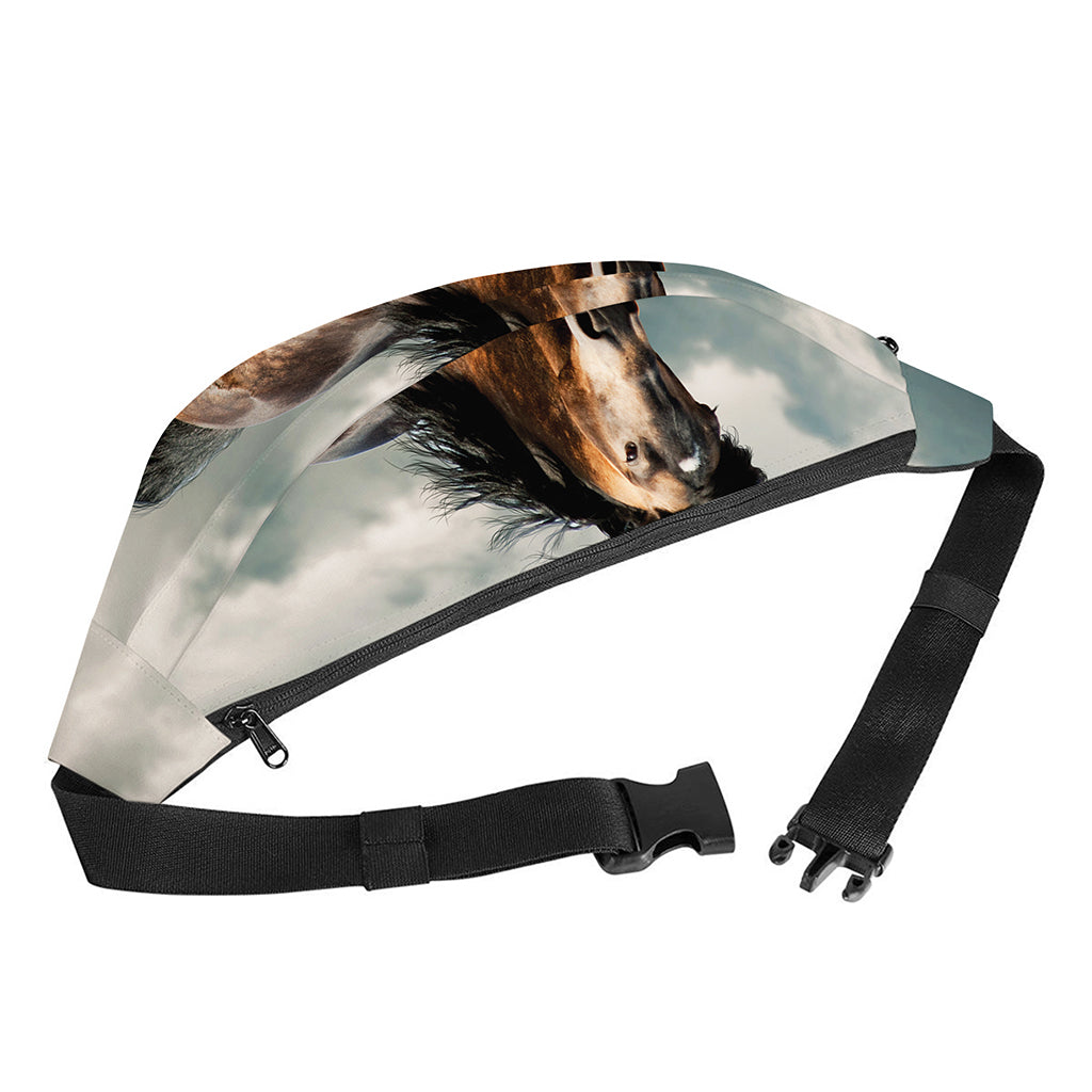 Running Wild Stallion Horse Print Fanny Pack