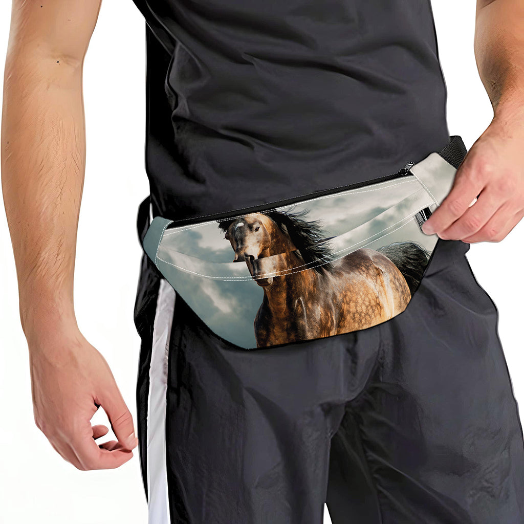 Running Wild Stallion Horse Print Fanny Pack