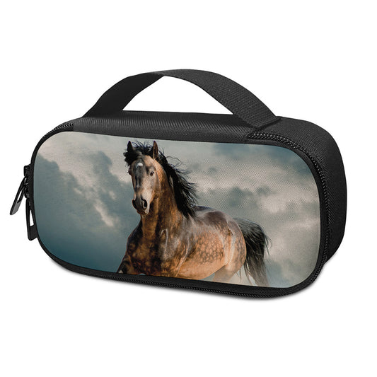 Running Wild Stallion Horse Print Insulin Cooler Travel Case