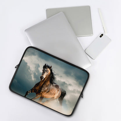 Running Wild Stallion Horse Print Laptop Sleeve
