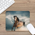 Running Wild Stallion Horse Print Mouse Pad