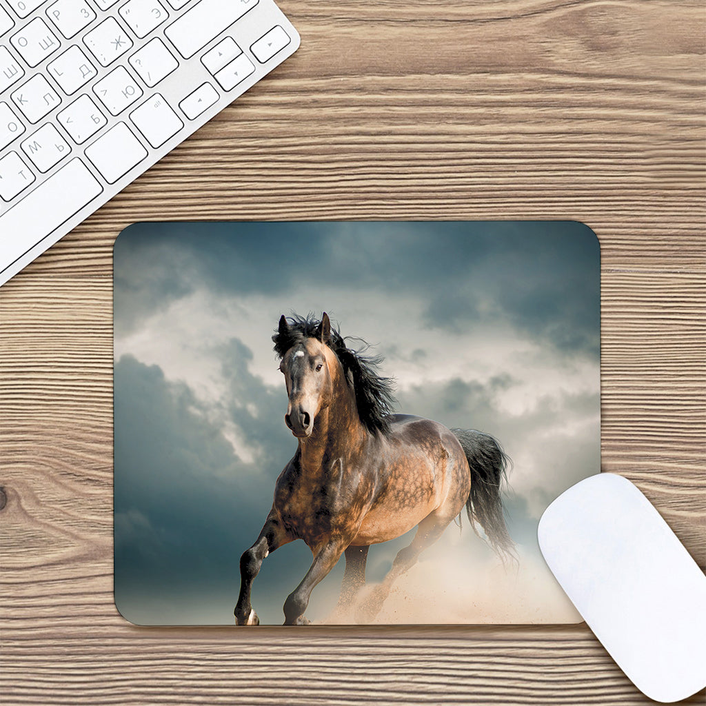 Running Wild Stallion Horse Print Mouse Pad