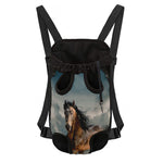 Running Wild Stallion Horse Print Pet Carrier Backpack