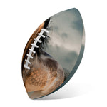 Running Wild Stallion Horse Print Rugby Ball