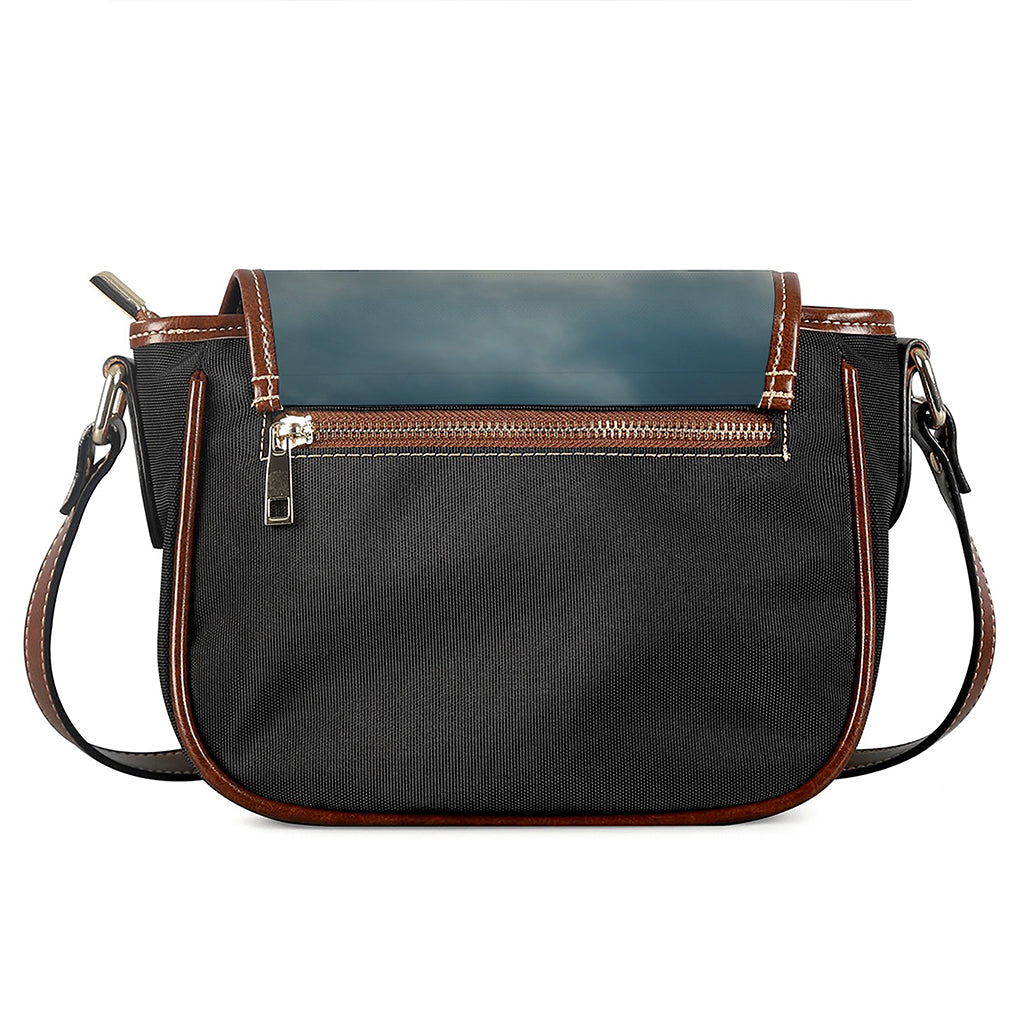 Running Wild Stallion Horse Print Saddle Bag