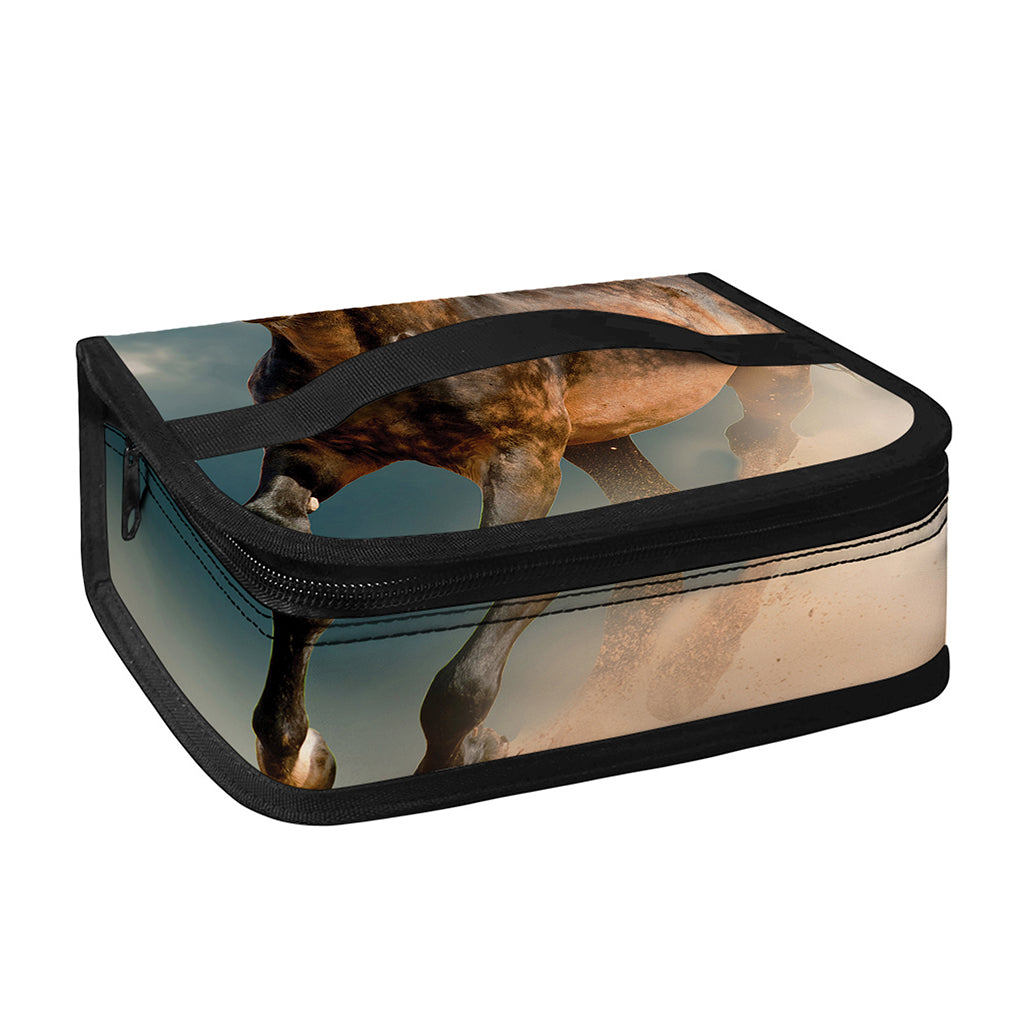Running Wild Stallion Horse Print Small Lunch Bag