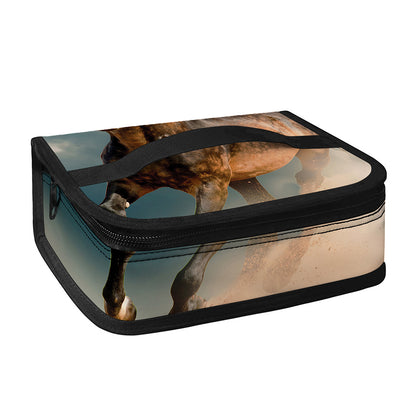 Running Wild Stallion Horse Print Small Lunch Bag